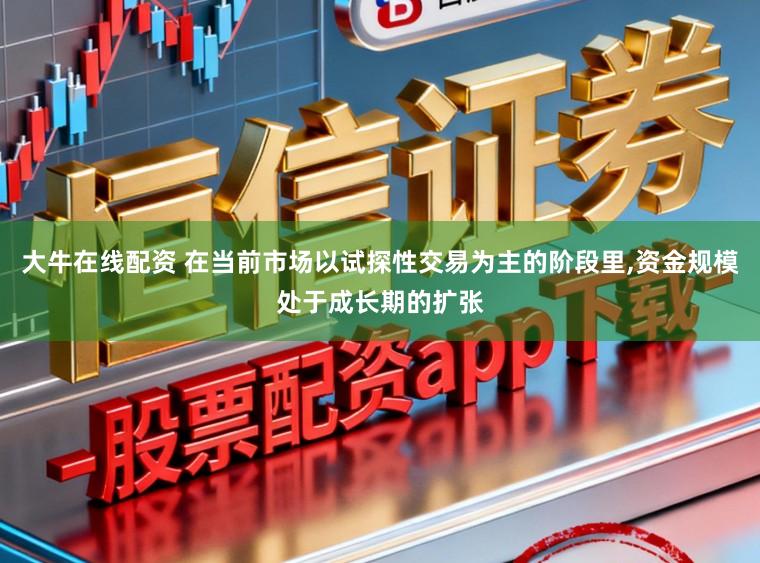 大牛在线配资 在当前市场以试探性交易为主的阶段里，资金规模处于成长期的扩张