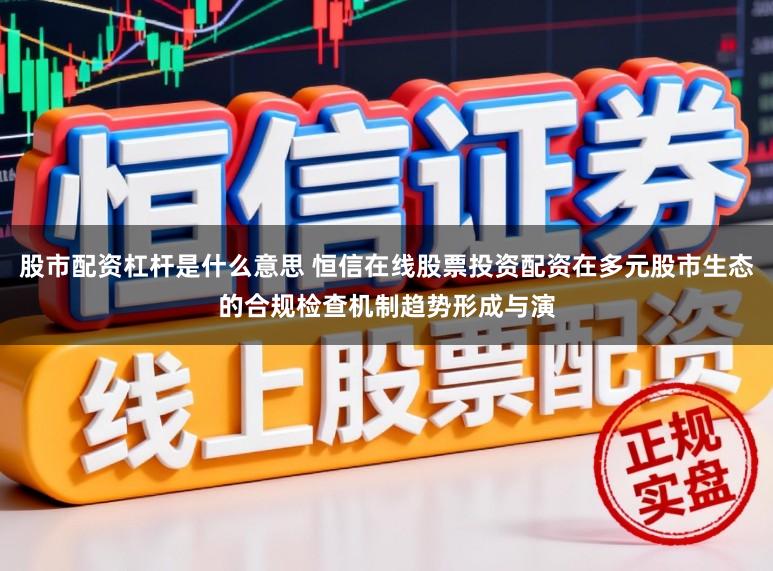 股市配资杠杆是什么意思 恒信在线股票投资配资在多元股市生态的合规检查机制趋势形成与演